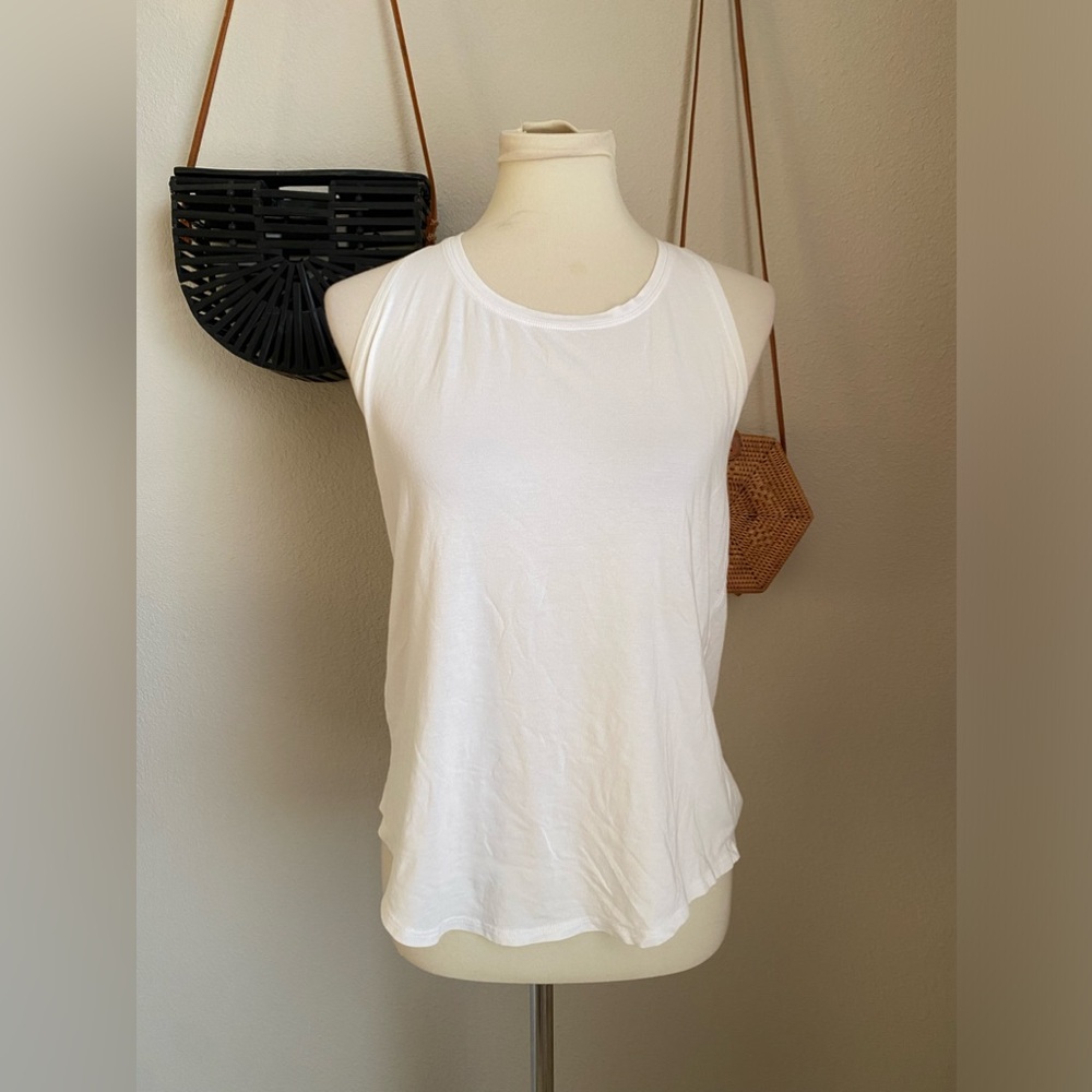Lululemon White Tank Top